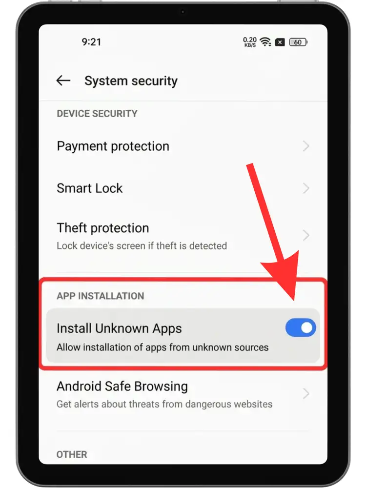 Reezn APP Download (Official V2.0.19) Latest Version 2026 16 Enable Install Unknown Apps